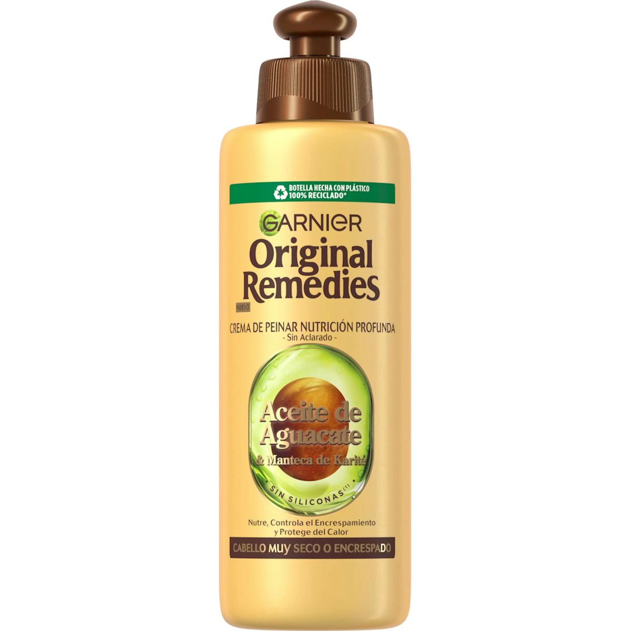 Sérum Aguacate & Karité Original Remedies Pelo Rebelde 200Ml 0