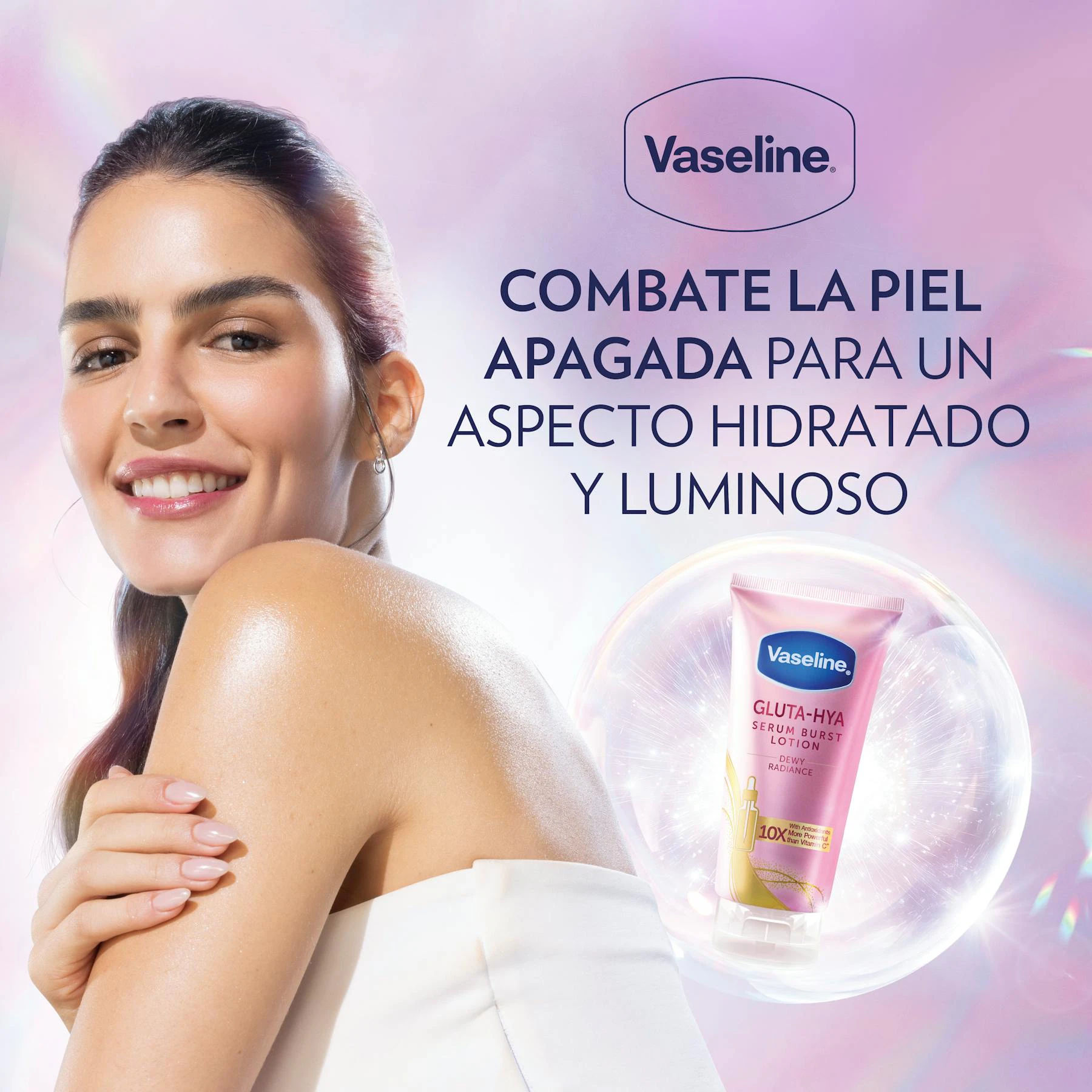 Sérum Corporal Gluta-HYA Dewy Radiance Vaseline 200Ml