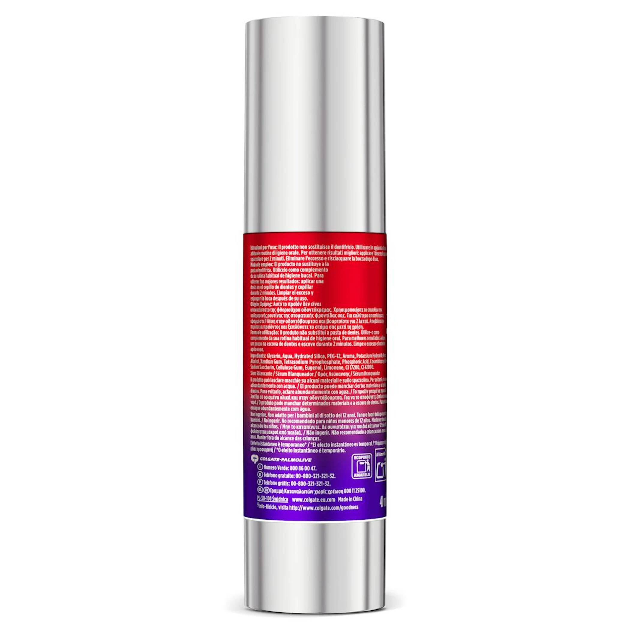 Sérum Blanqueador Colgate Max White Morado 40ml