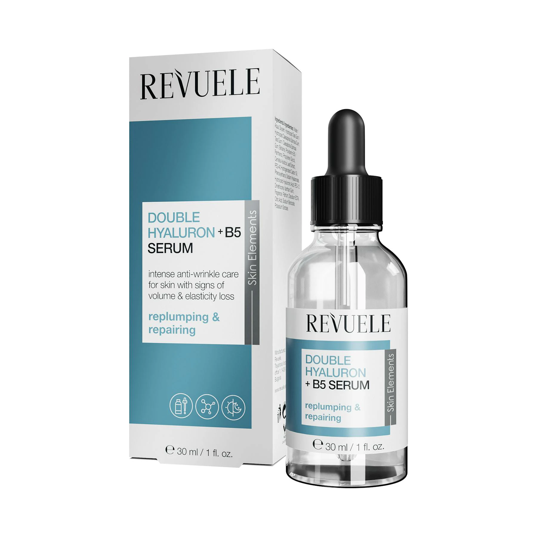 Sérum Double Hyaluron + B5 Revuele 30Ml Sérum Double Hyaluron + B5 Revuele 30Ml 0