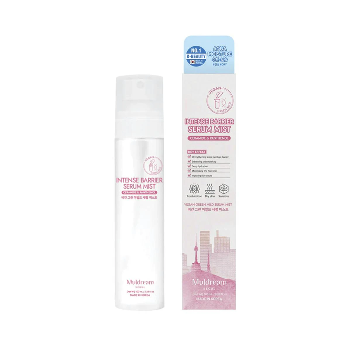 Sérum Em Bruma Intense Barrier Ceramida E Pantenol Muldream 100Ml Sérum Em Bruma Intense Barrier Ceramida E Pantenol Muldream 100Ml 0