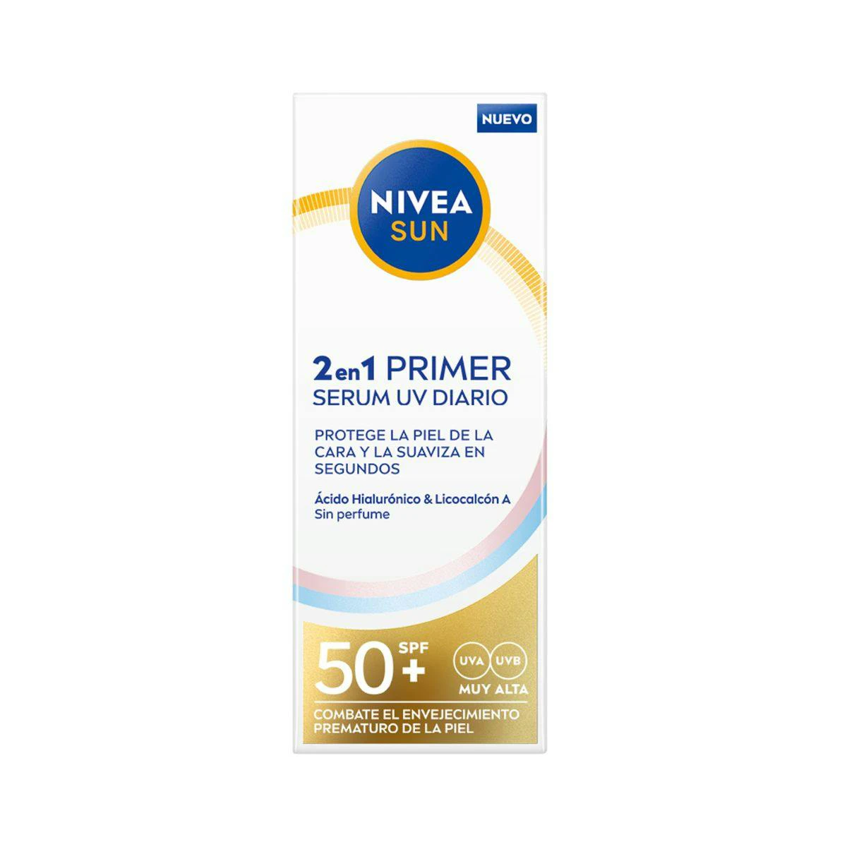 Sérum Facial Solar Diario 2 En 1 SPF 50+ Nivea 30Ml Sérum Facial Solar Diario 2 En 1 SPF 50+ Nivea 30Ml 0