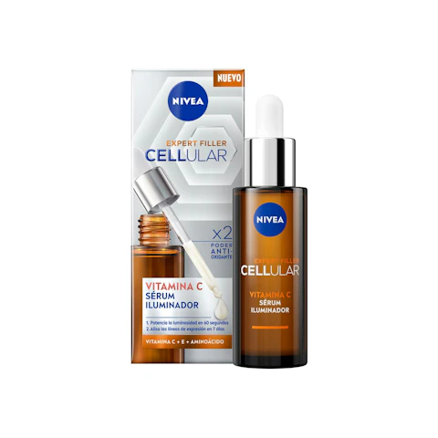 Sérum vitamina C NIVEA CELLULAR EXPERT FILLER, gotero 30 ml