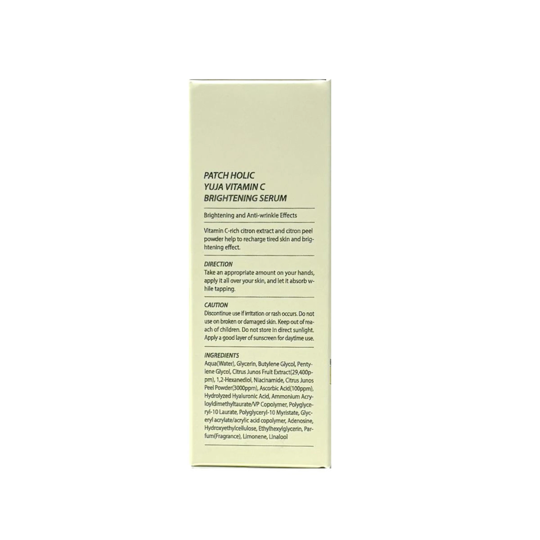 Sérum Iluminador Vitamina C Patch Holic 30Ml