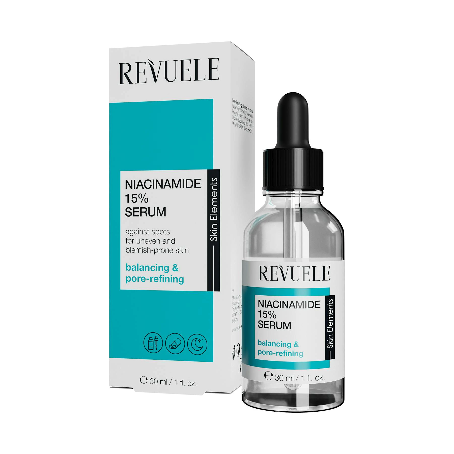Sérum Niacinamida 15% Balancing & Pore-refining Revuele 30 Ml