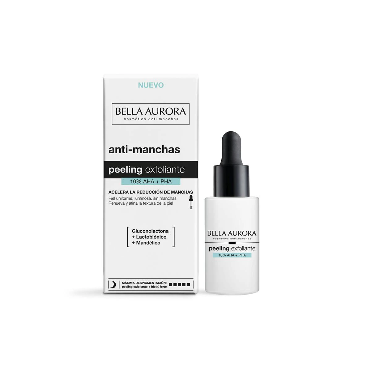Sérum Peeling Esfoliante 10% AHA + PHA Bella Aurora 30Ml Sérum Peeling Esfoliante 10% AHA + PHA Bella Aurora 30Ml 0