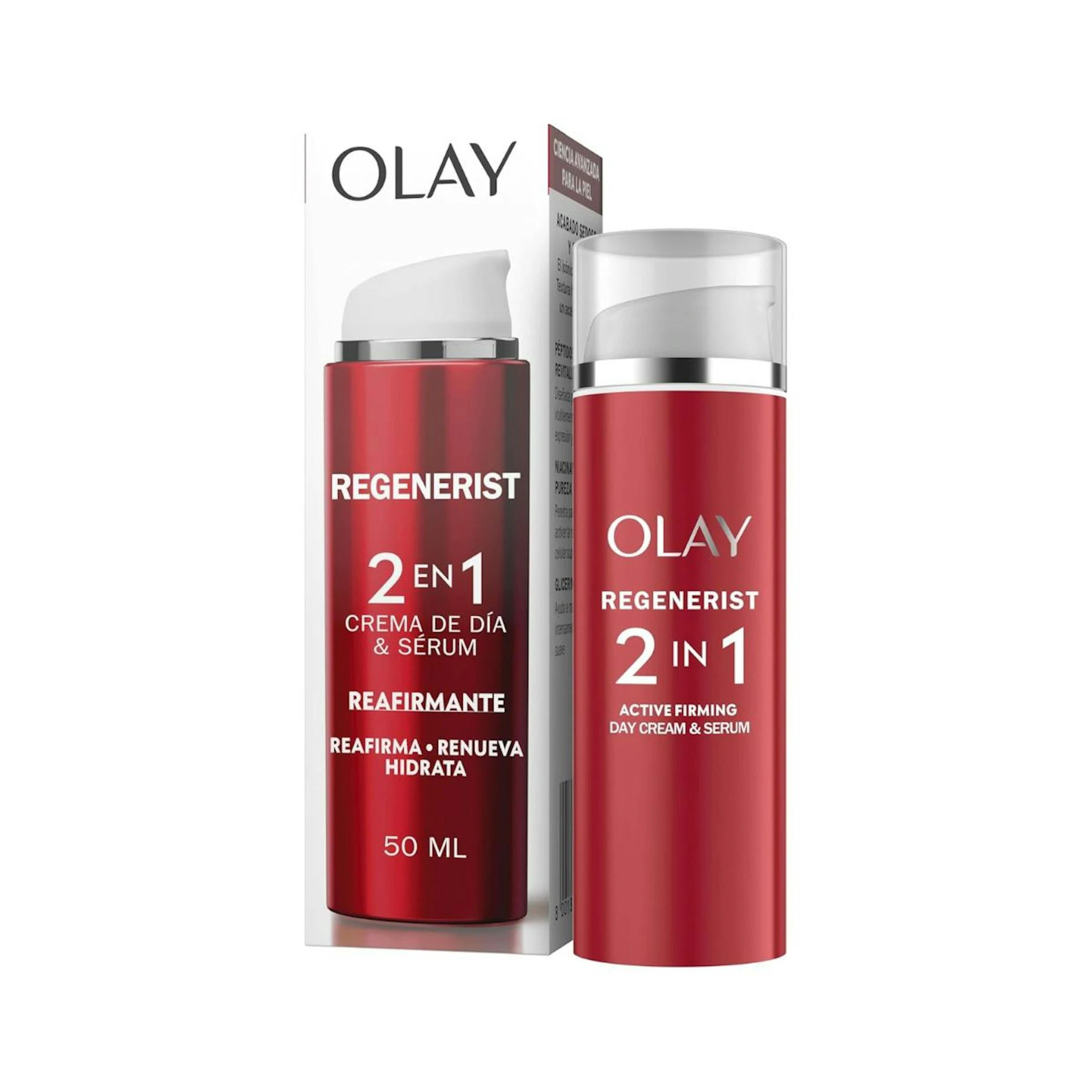 Crema De Día Y Sérum Regenerist 2 En 1 Olay 50Ml 0