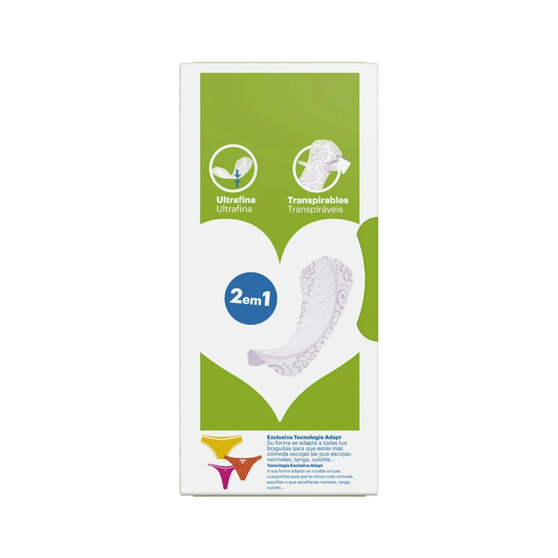 Protegeslips Fresh Adapt Evax 30 Uds