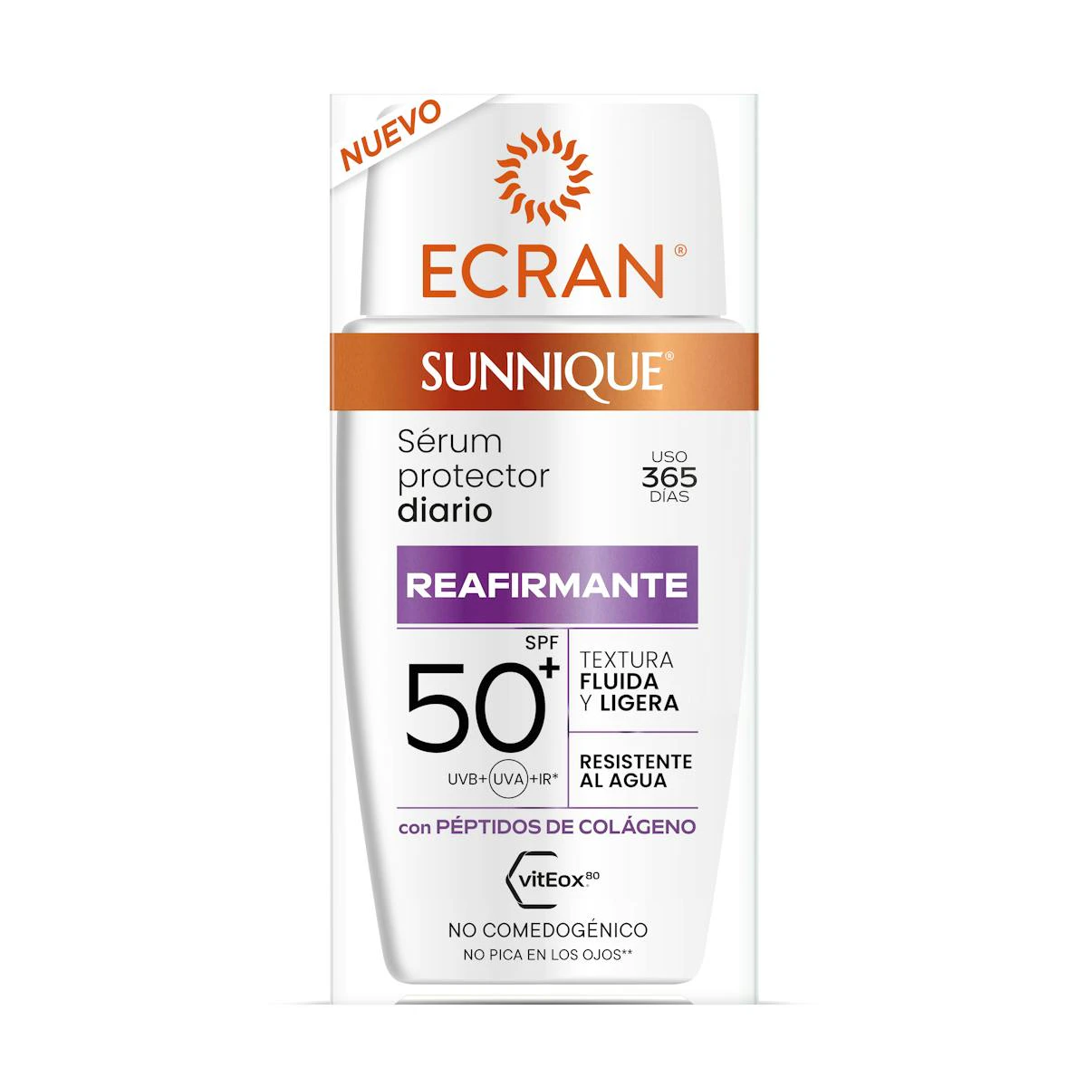 Sérum Solar Facial Reafirmante SPF 50+ Ecran Sunnique 40Ml Sérum Solar Facial Reafirmante SPF 50+ Ecran Sunnique 40Ml 0