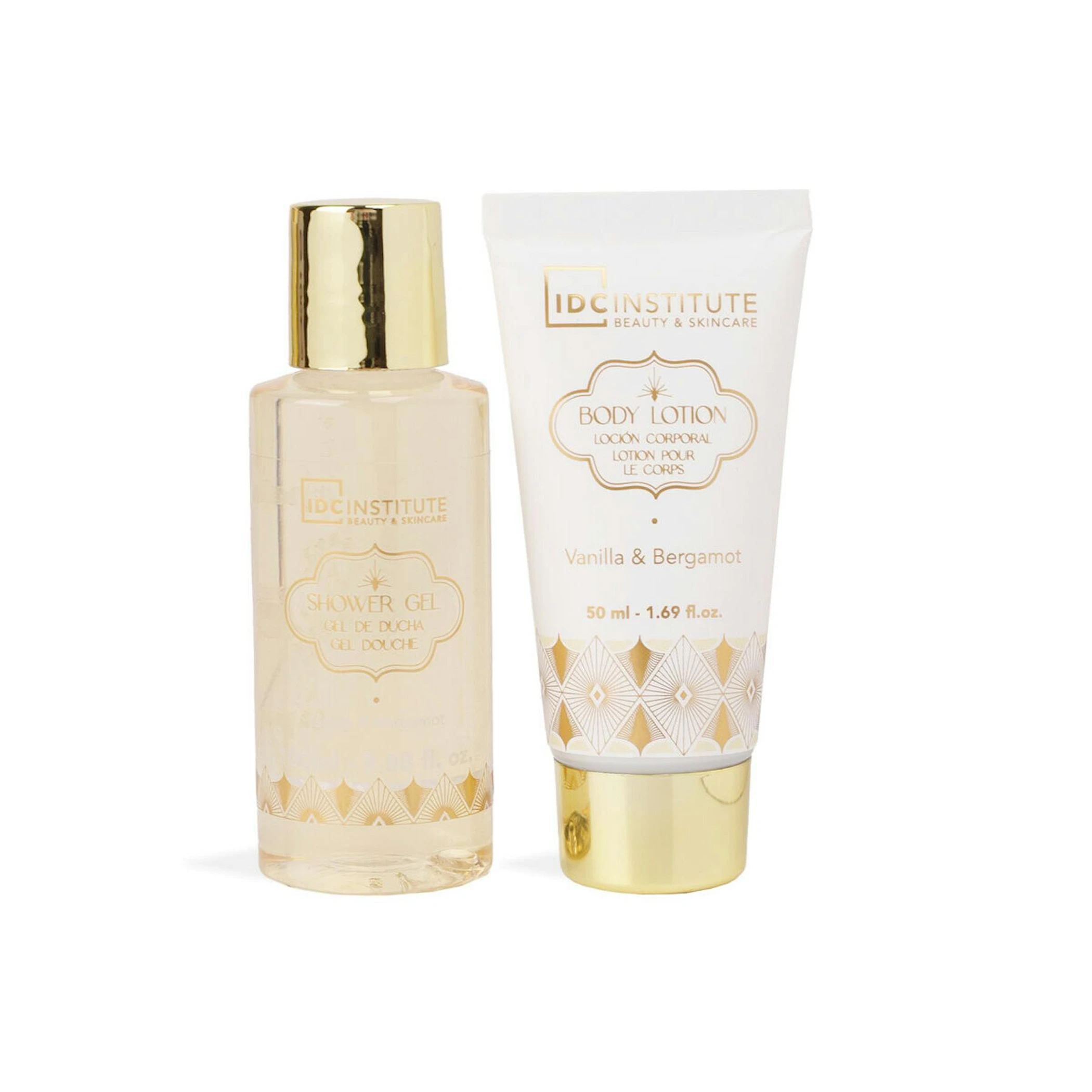 Set De Baño Mini Scented Bath Gold IDC Institute