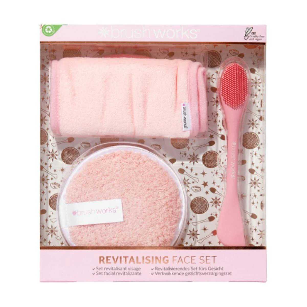 Set De Limpieza Facial Revitalizing Face Brushworks Set De Limpieza Facial Revitalizing Face Brushworks 0