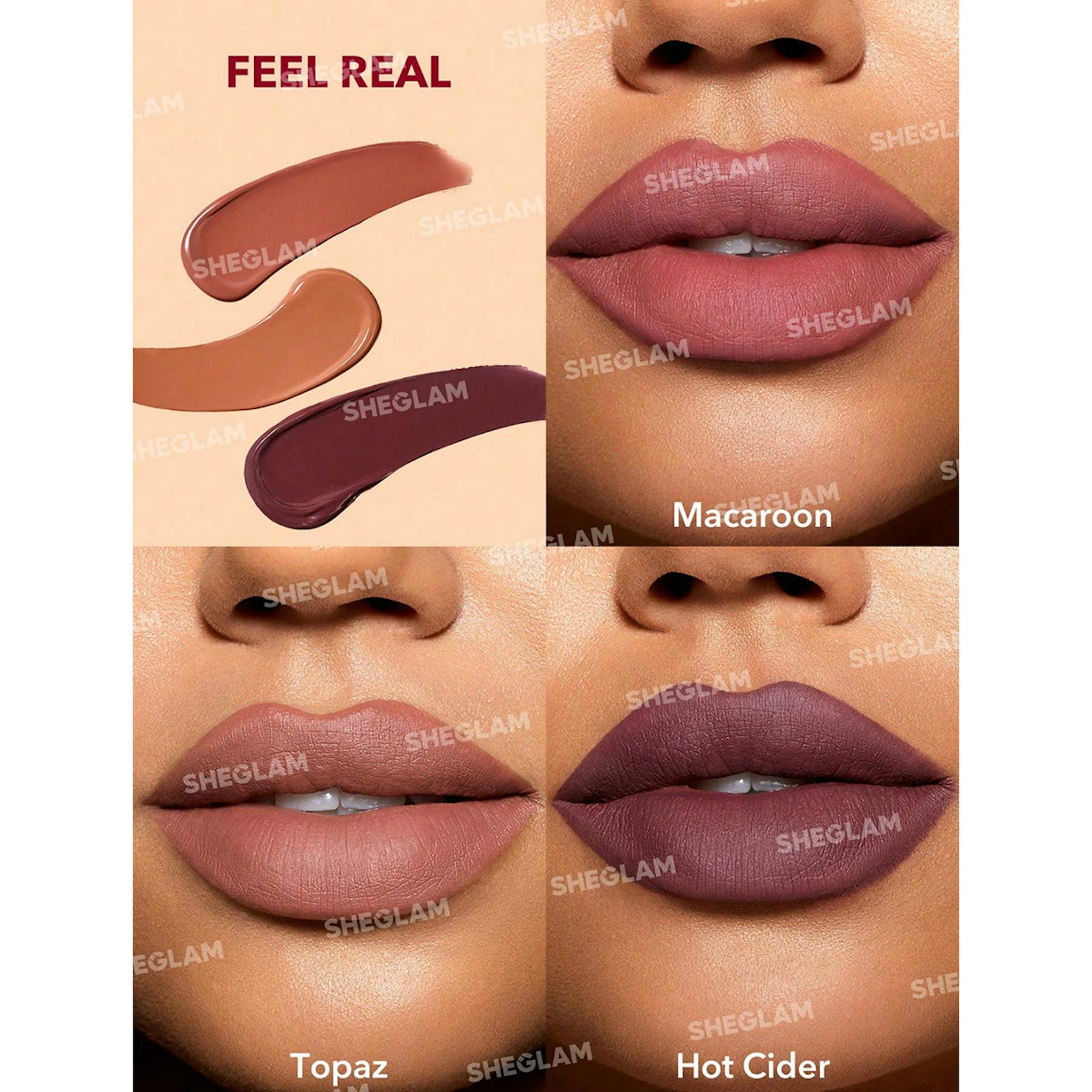 Conjunto Mini Batons Líquidos Matte Allure Sheglam