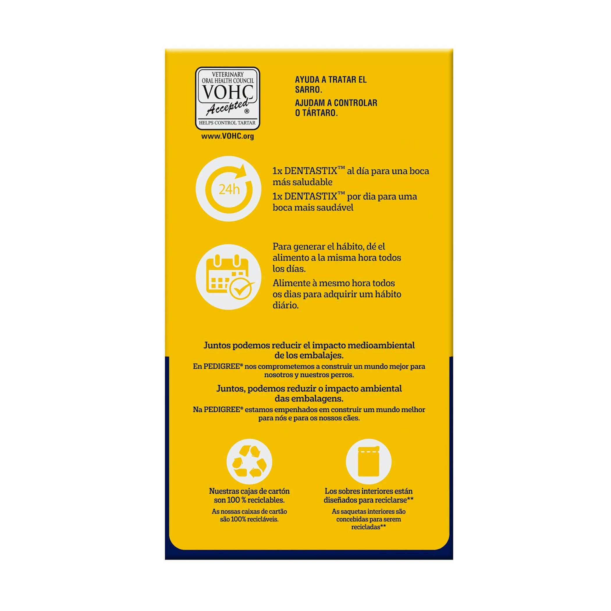 Snack Perros Pequeños Dentastix Pedigree 28 Uds