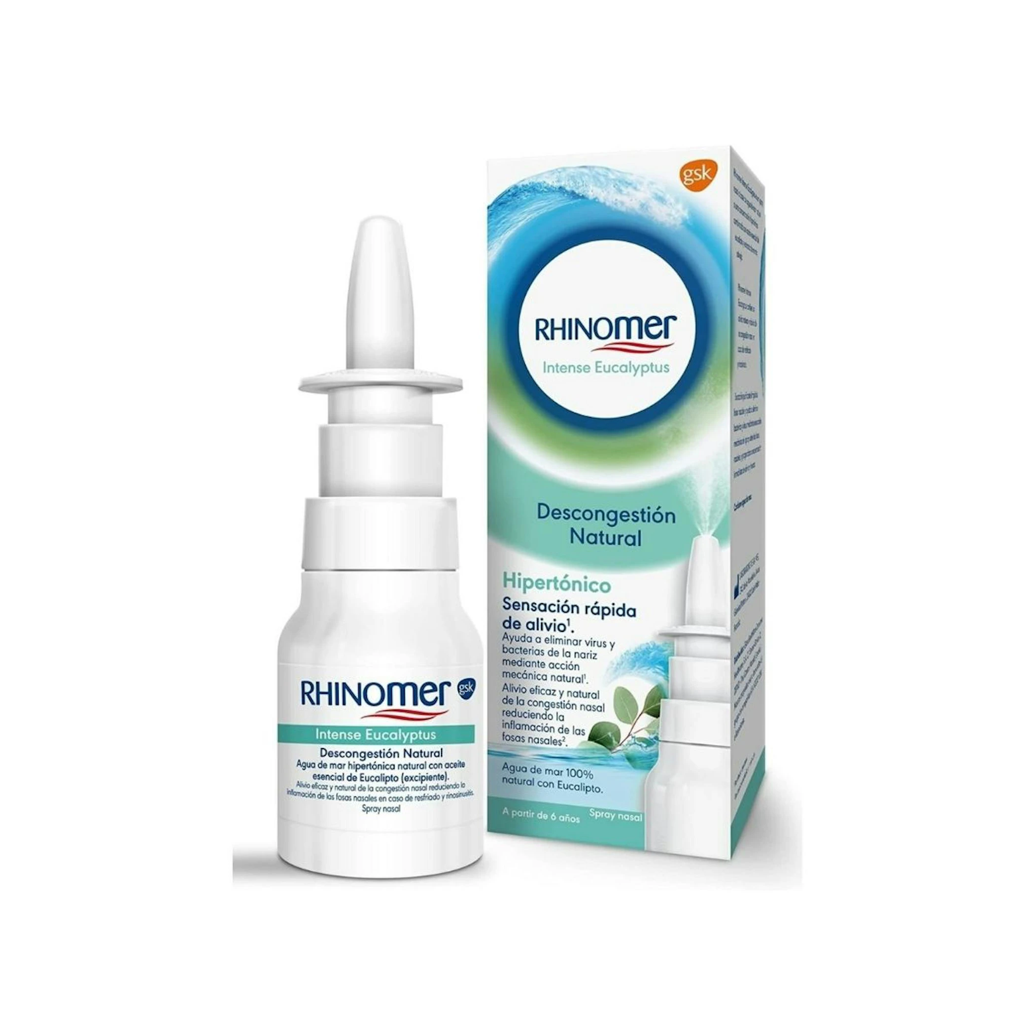 Spray Nasal Intense Eucalyptus Rhinomer 20Ml