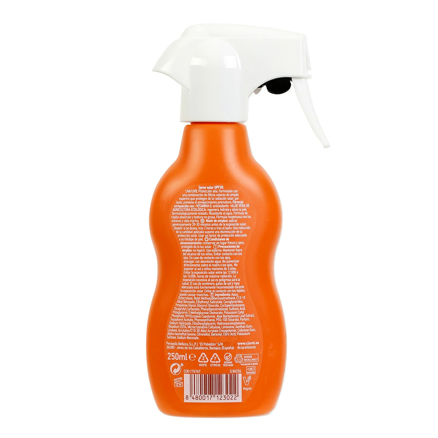 Spray Solar SPF 30 Bonté 250Ml