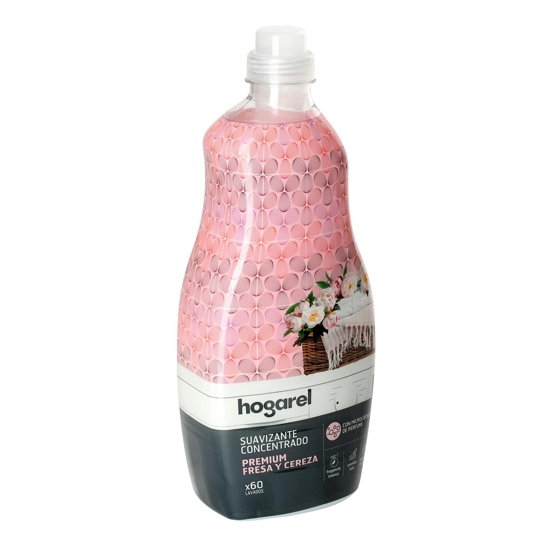Suavizante Fresa Cereza Hogarel 60 Lv