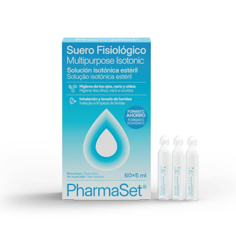 Suero Fisiológico Pharmaset 60X5Ml