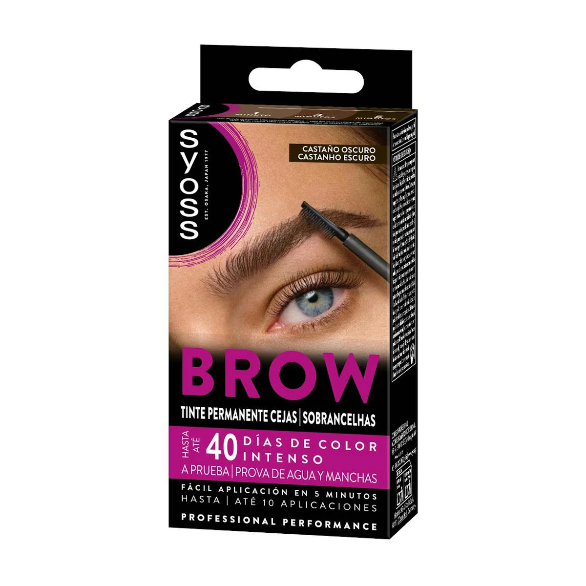 Tinte Para Cejas Castaño Oscuro Syoss Tinte Para Cejas Castaño Oscuro Syoss 0