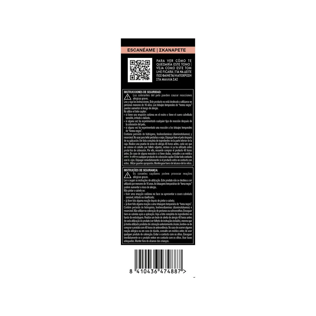 Tinta Permanente Permanent Color Syoss N4-15 Cinzento Antracite