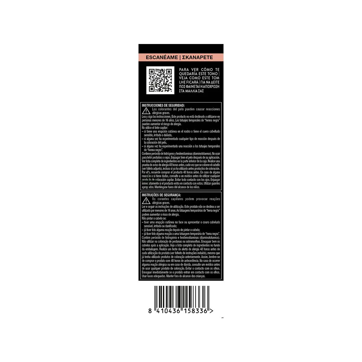 Tinte Permanente Permanent Color Caoba N4-2 Syoss