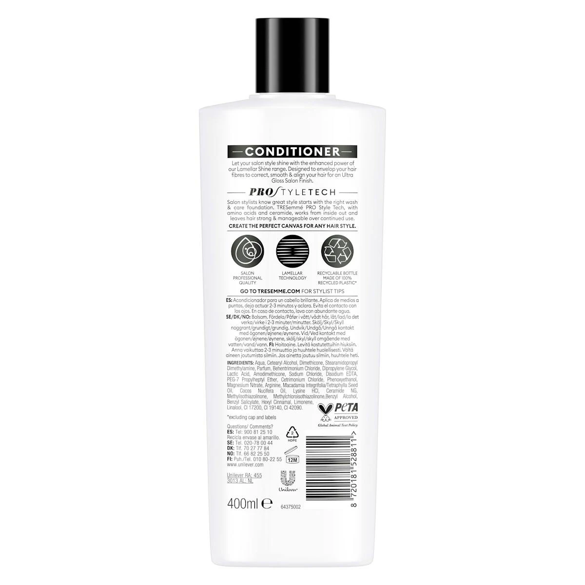 Acondicionador Lamellar Shine TRESemmé 685 Ml
