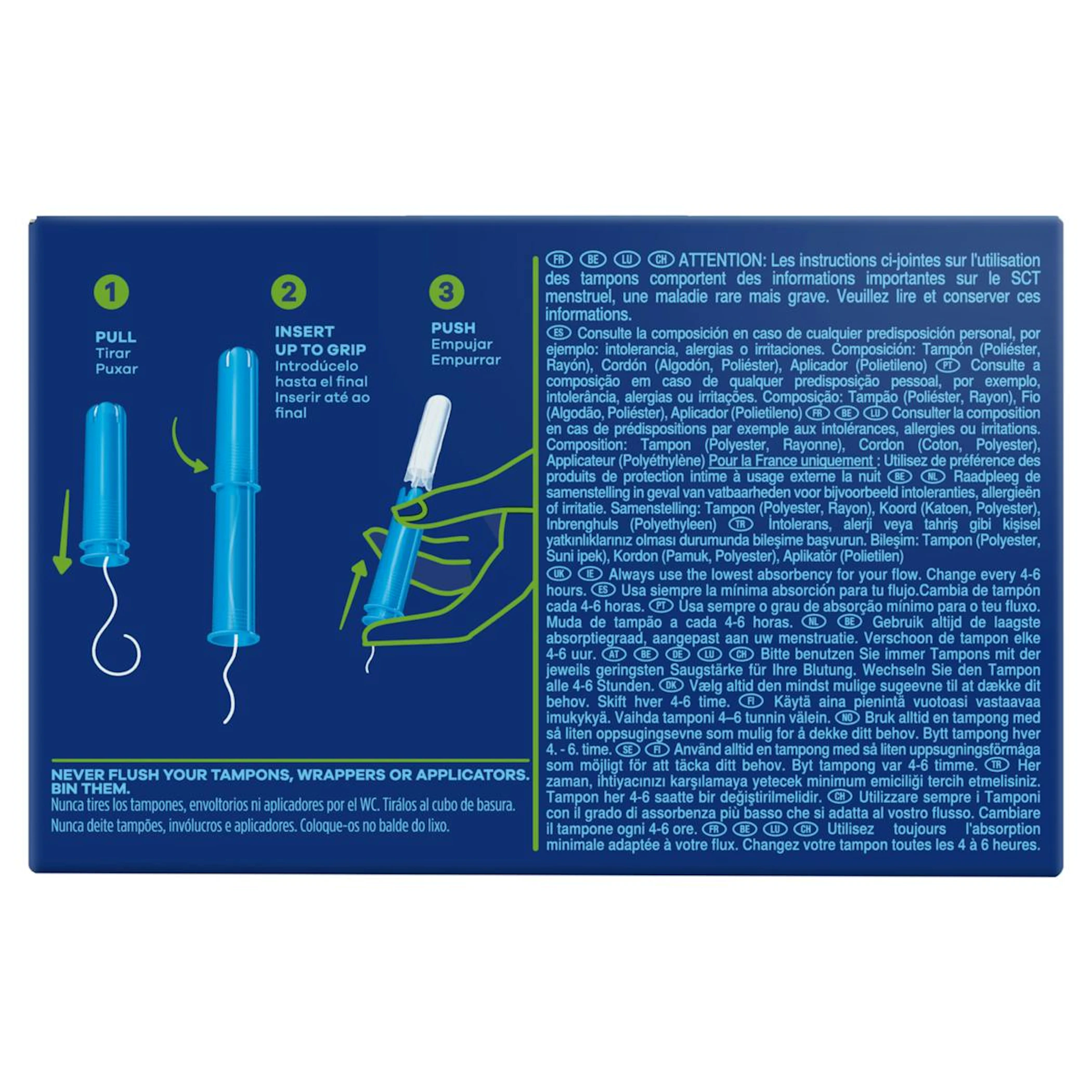 Tampones Compack Super Tampax 20 Uds