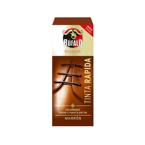 Tinta rápida calzado marrón Búfalo 25 ml.