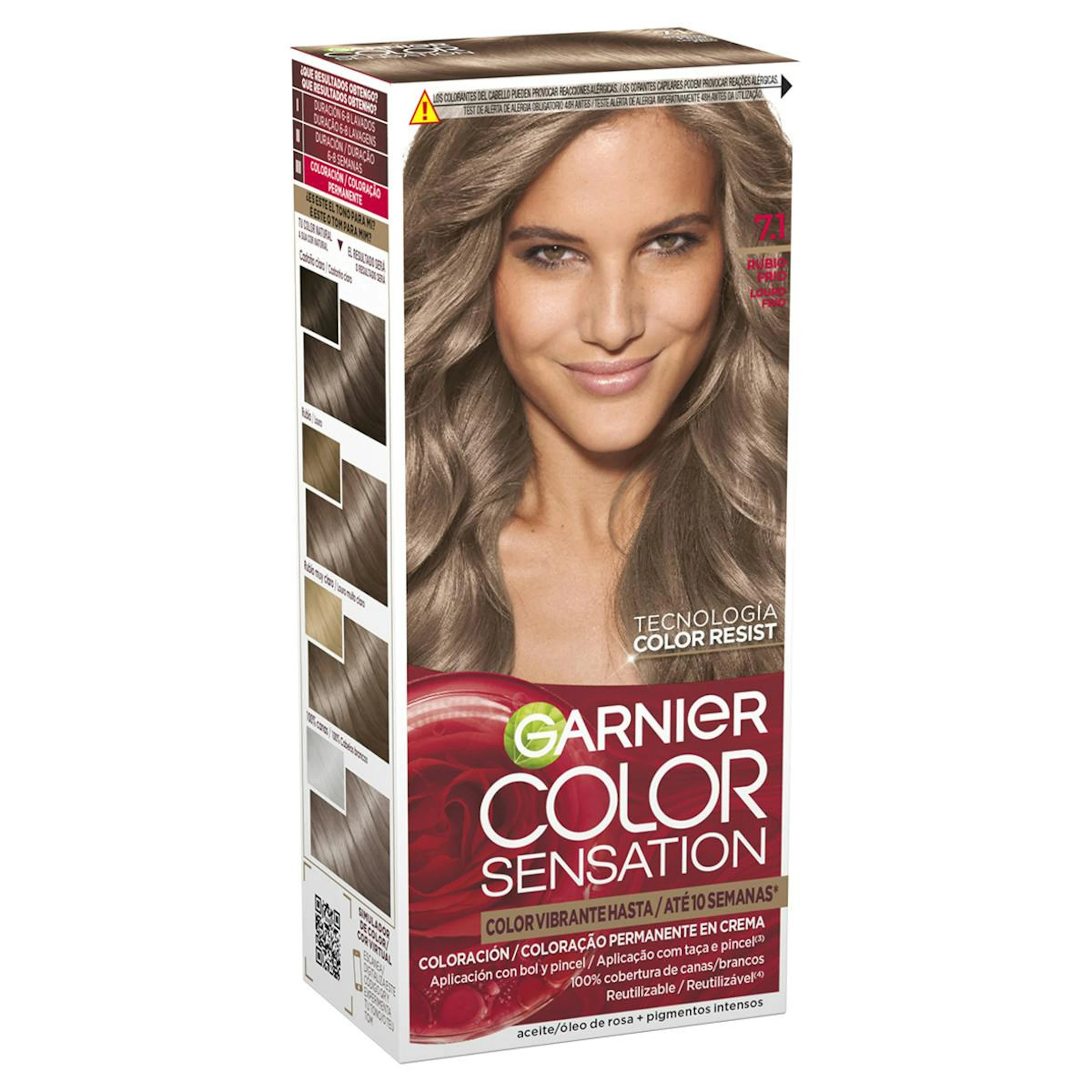 Tinte Permanente Color Sensation Garnier Tonos Rubios