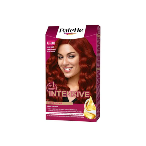 Tinte Permanente Intensive Creme Color Palette Tonos Cobrizos/Rojos Rojizos y Caobas