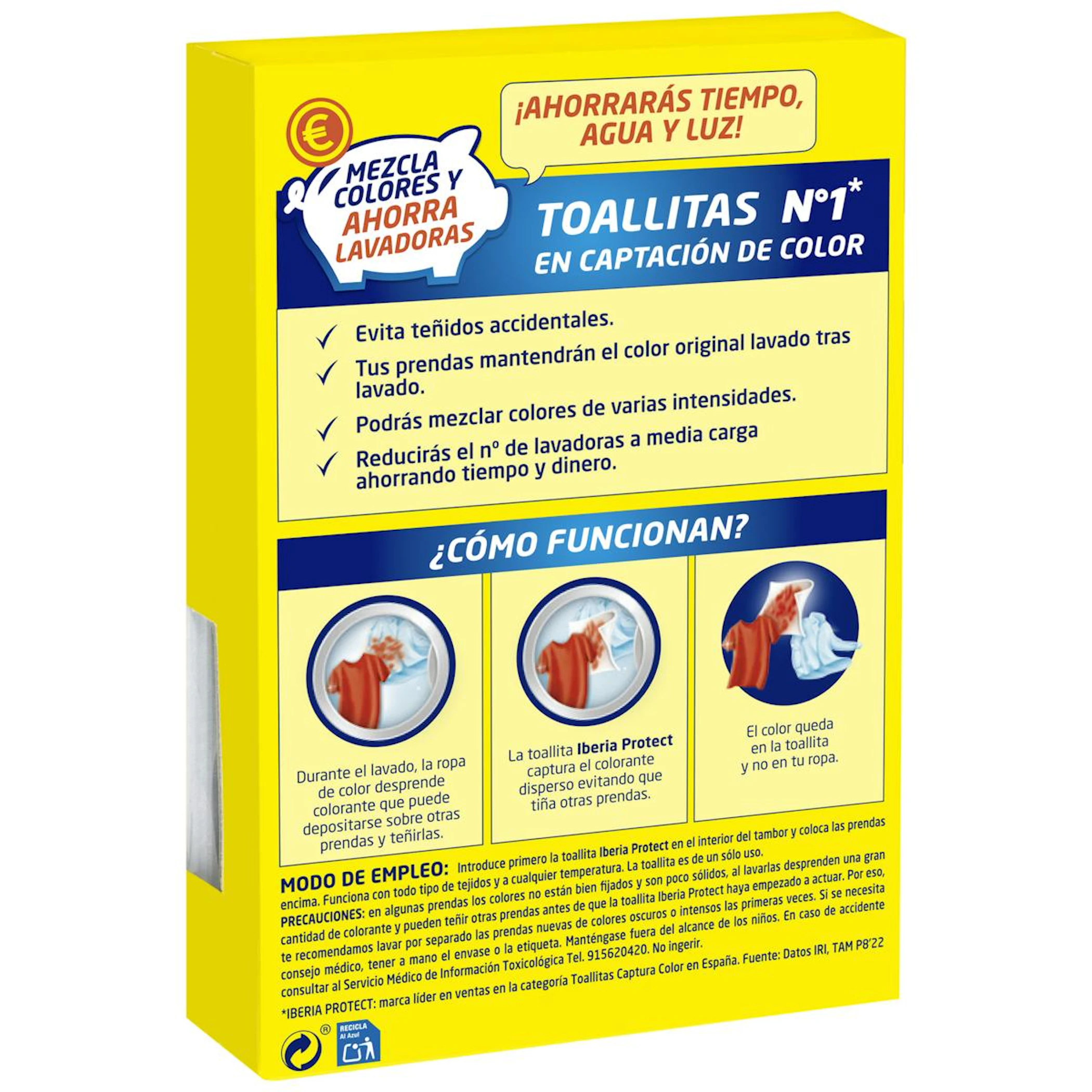 Toallitas Atrapa Color Iberia 25 Uds