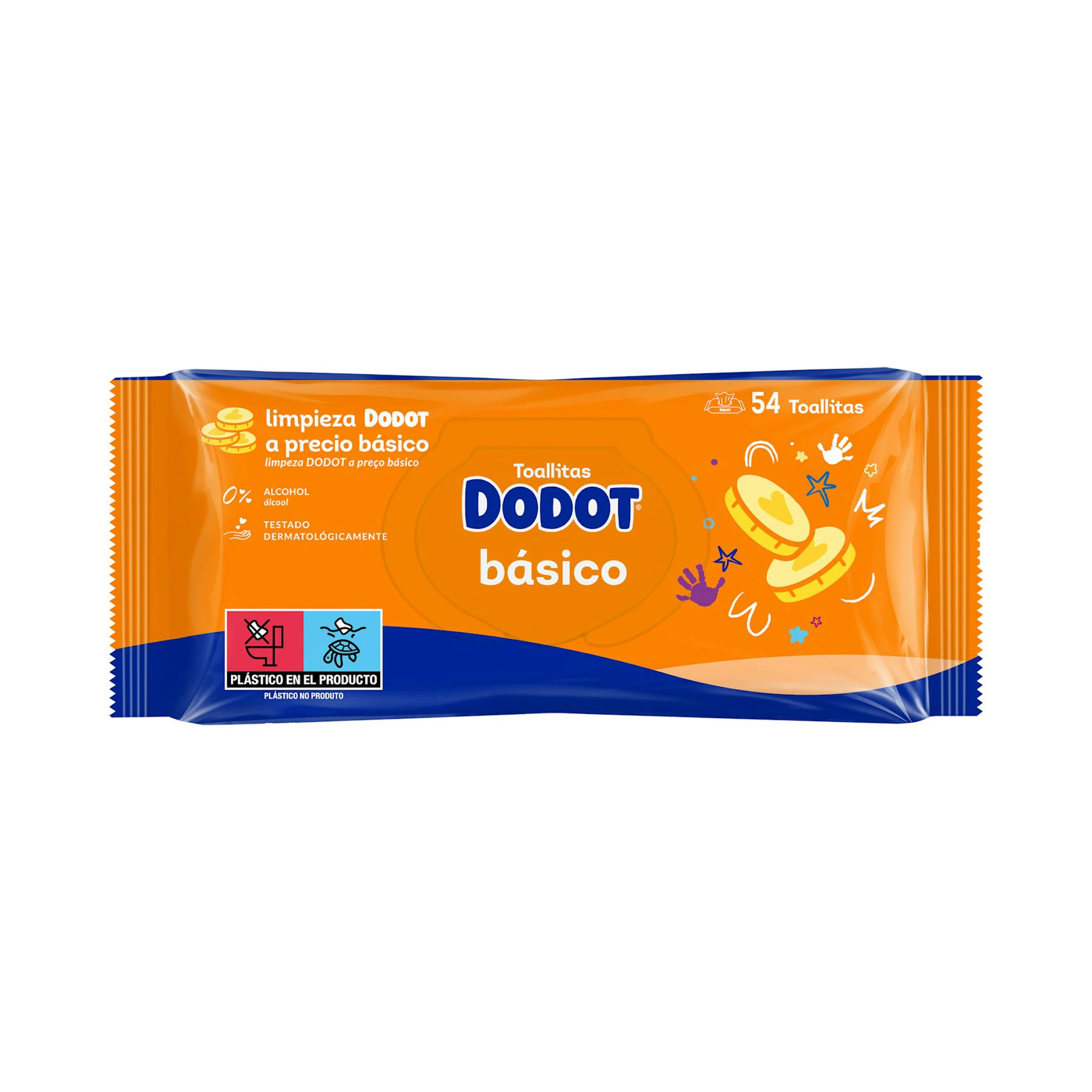 Toallitas Húmedas Básico Dodot 60 Uds 0