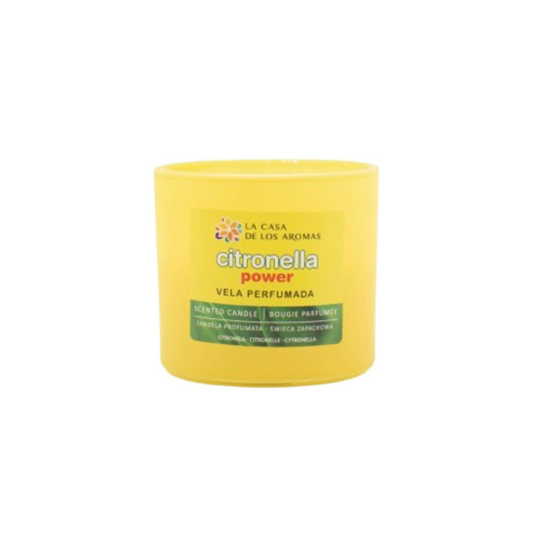 Vela Citronela La Casa De Los Aromas 90Gr Vela Citronela La Casa De Los Aromas 90Gr 0