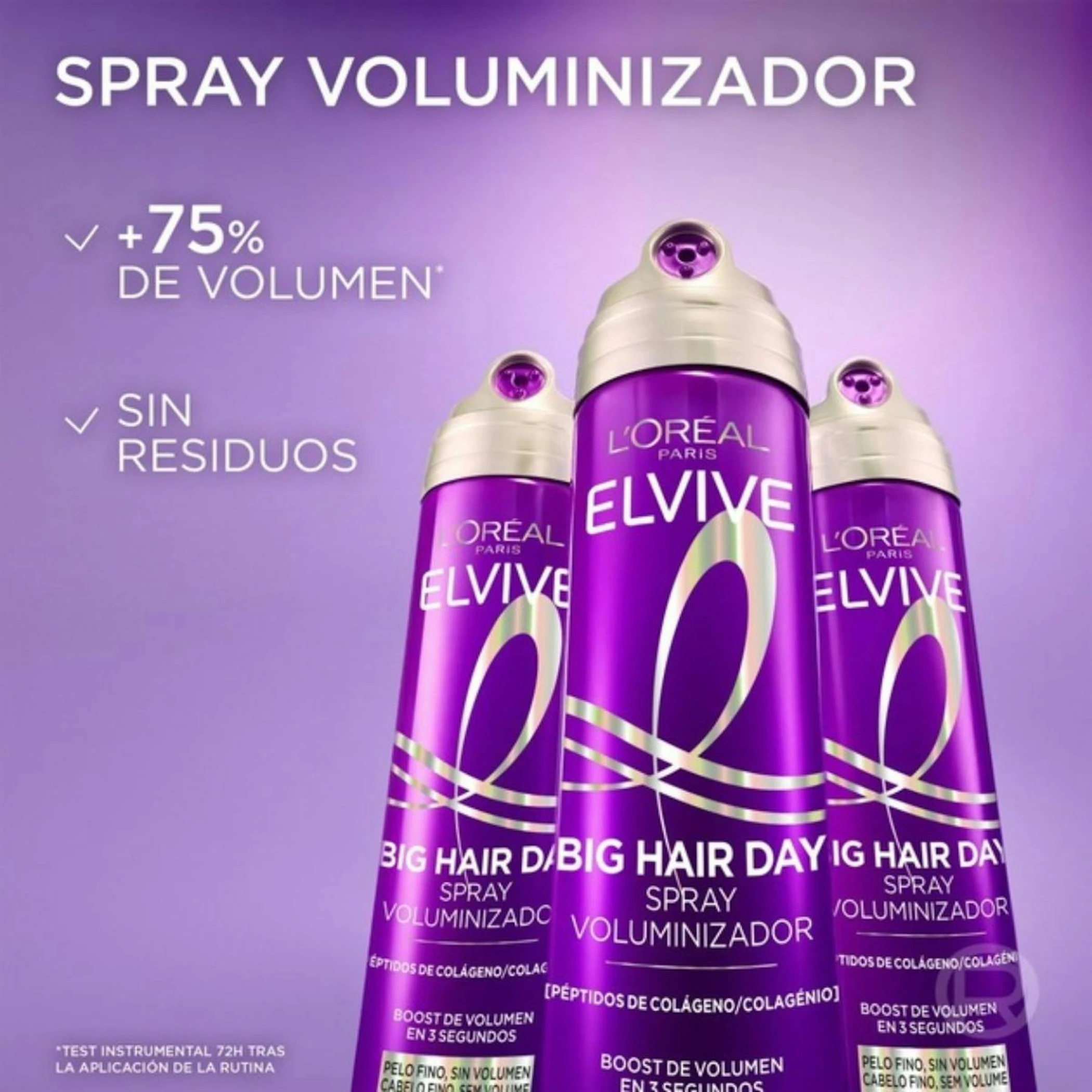 Voluminizador Big Hair Day Collagen Lifter Elvive 200Ml