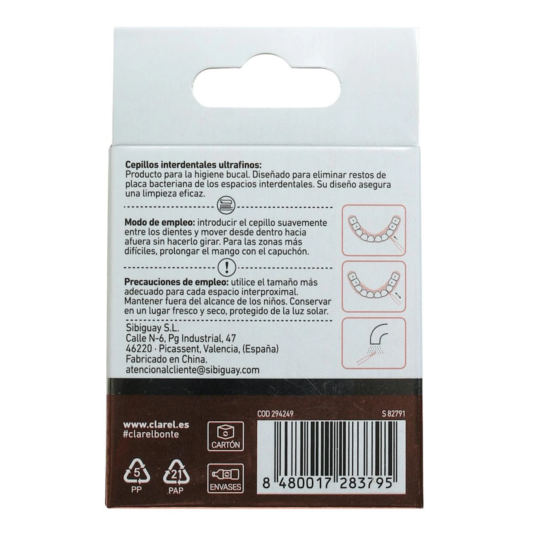 Interdentales Ultra Finos Bonté 6 Uds