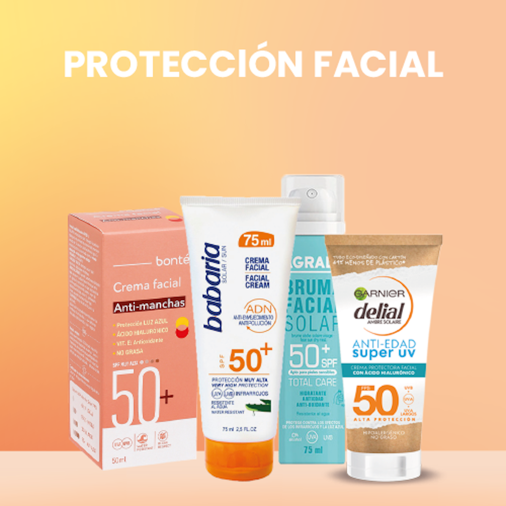 Protección facial