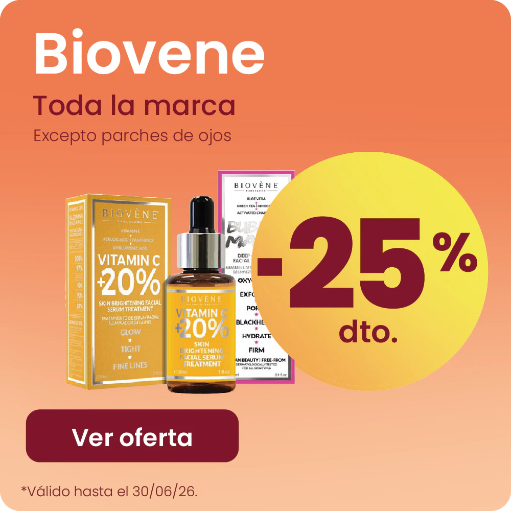 BIOVENE TODA LA MARCA 25% más barato