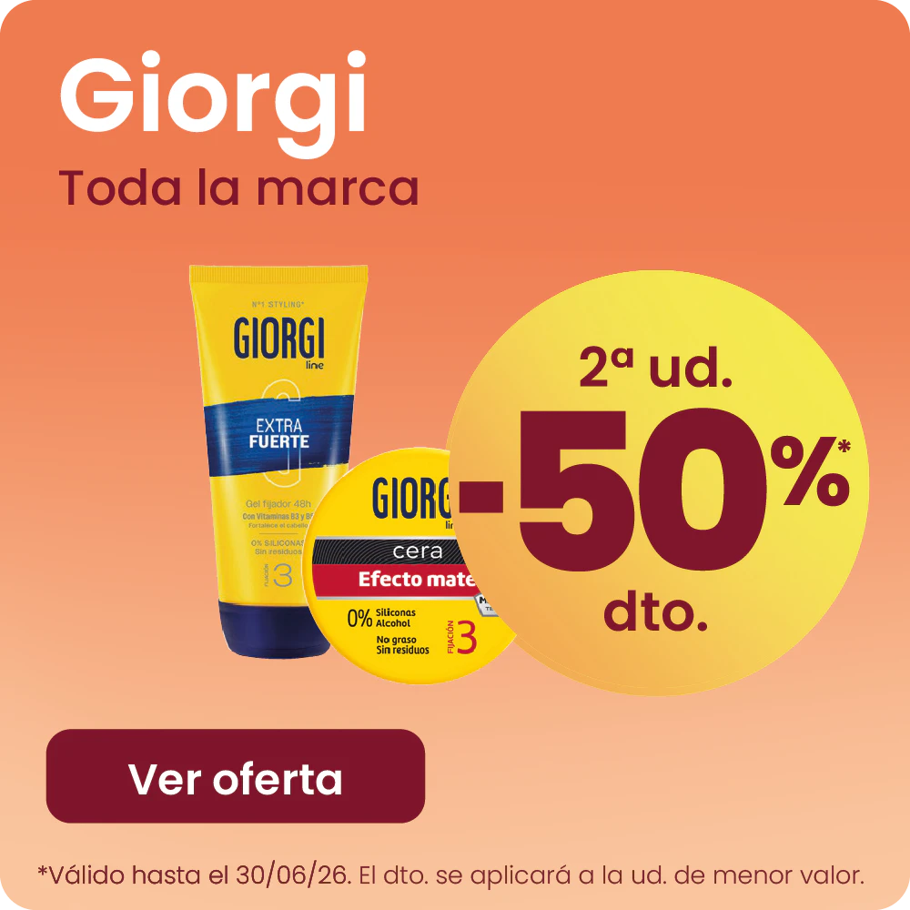 GIORGI TODA LA MARCA -50% la 2ª ud.