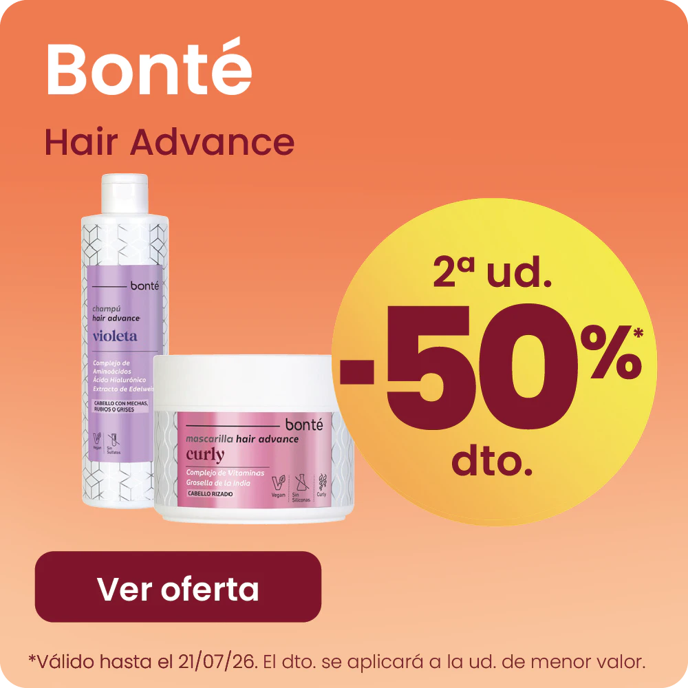 Bonté Hair Advance Toda La Gama -50% la 2ª ud.