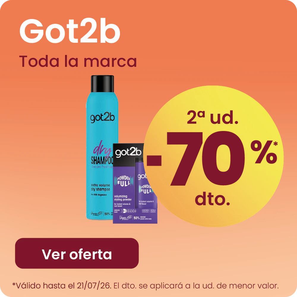 Got2B Toda La Marca -70% la 2ª ud.