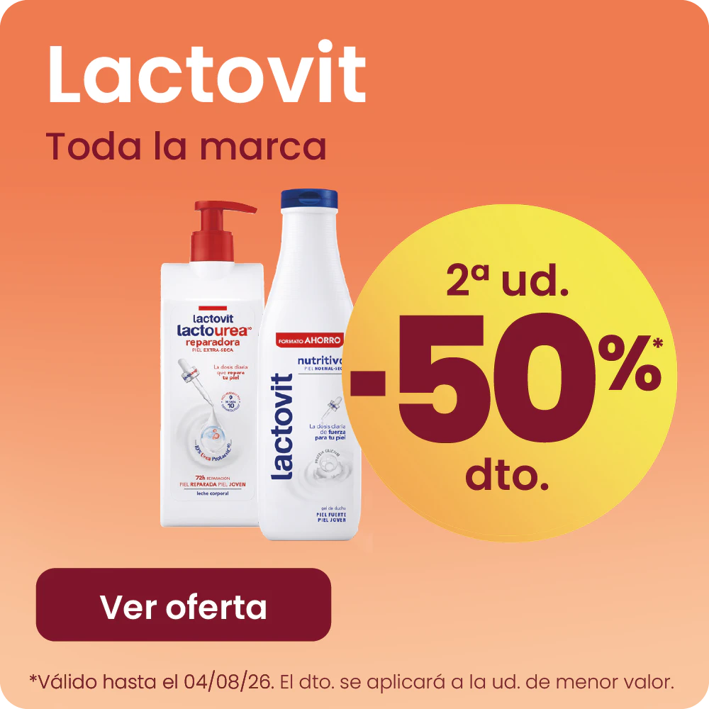 LACTOVIT TODA LA MARCA -50% la 2ª ud.
