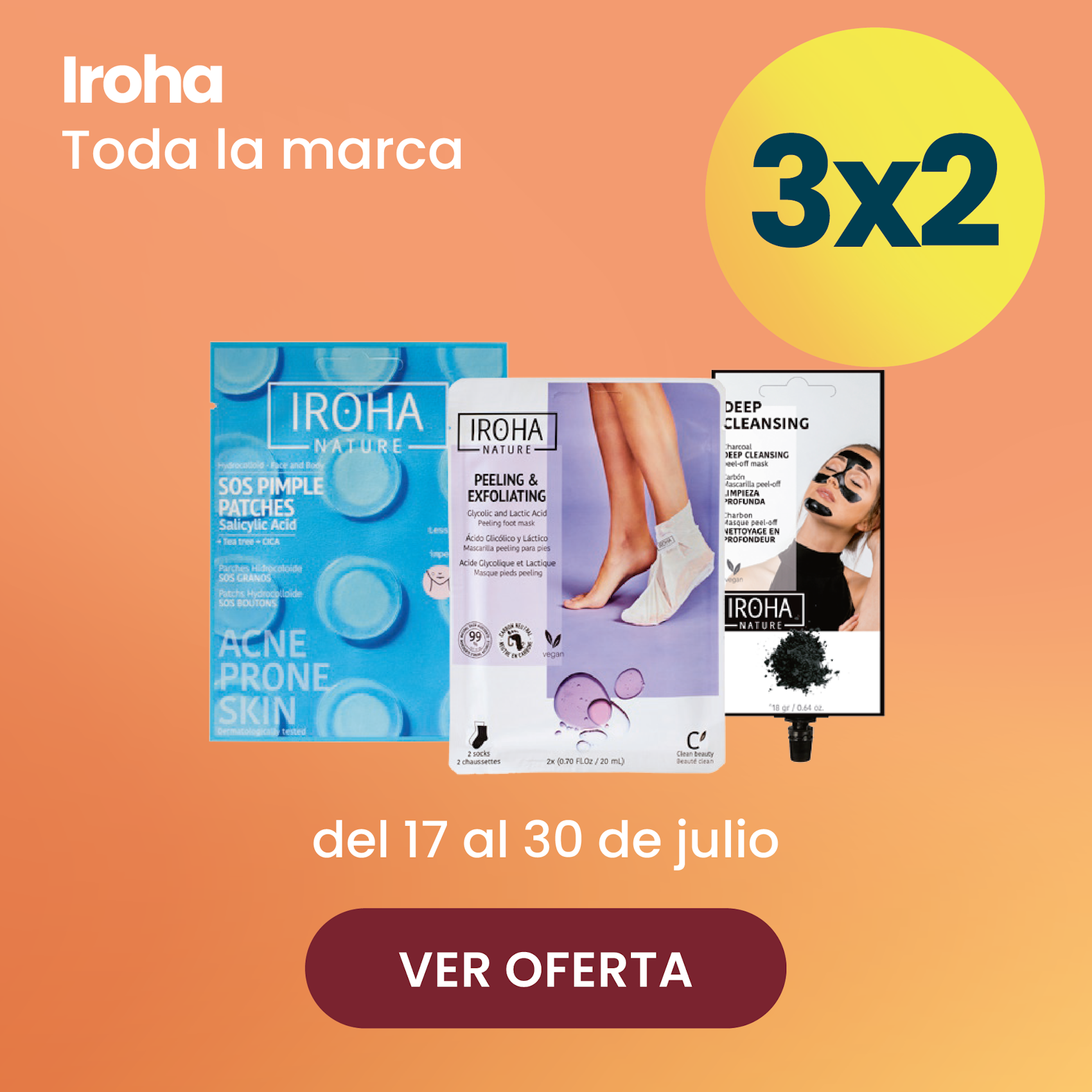 IROHA TODA LA MARCA 3x2