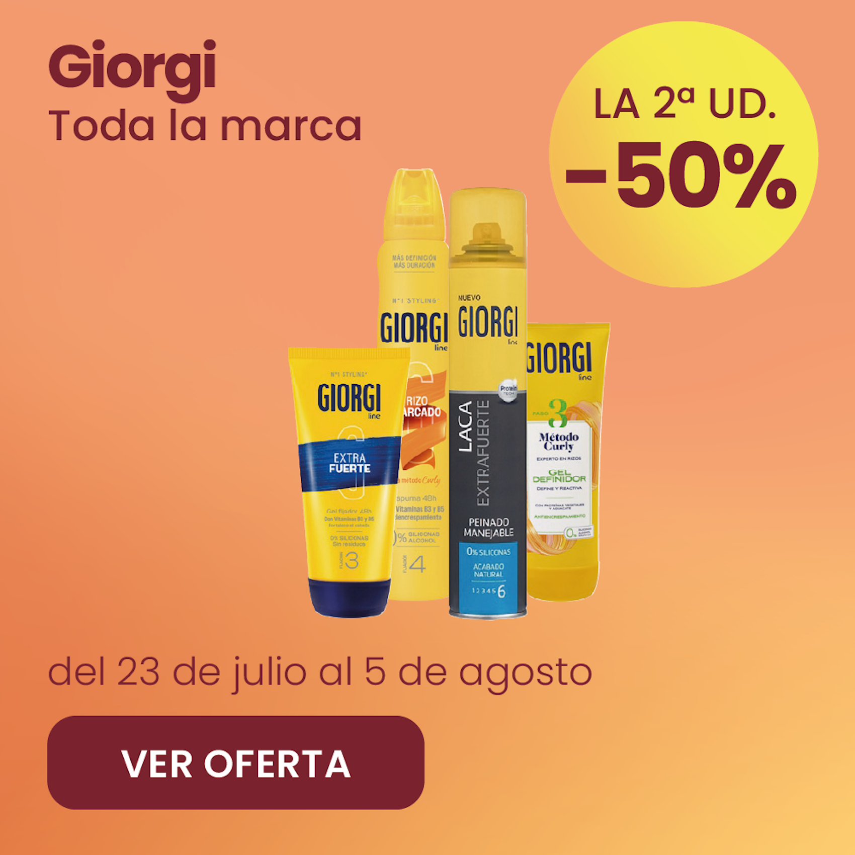 Giorgi Toda La Marca -50% la 2ª ud.