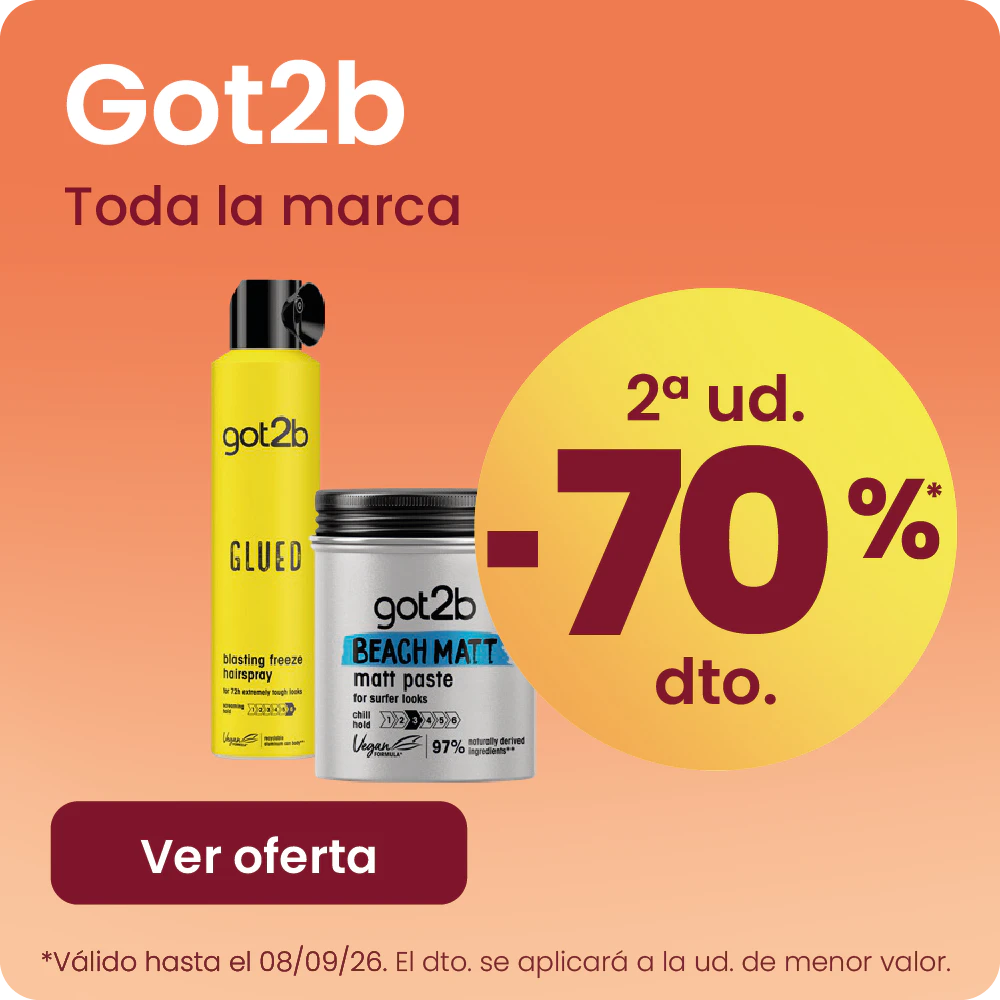 GOT2B TODA A MARCA -70% na 2ª ud.