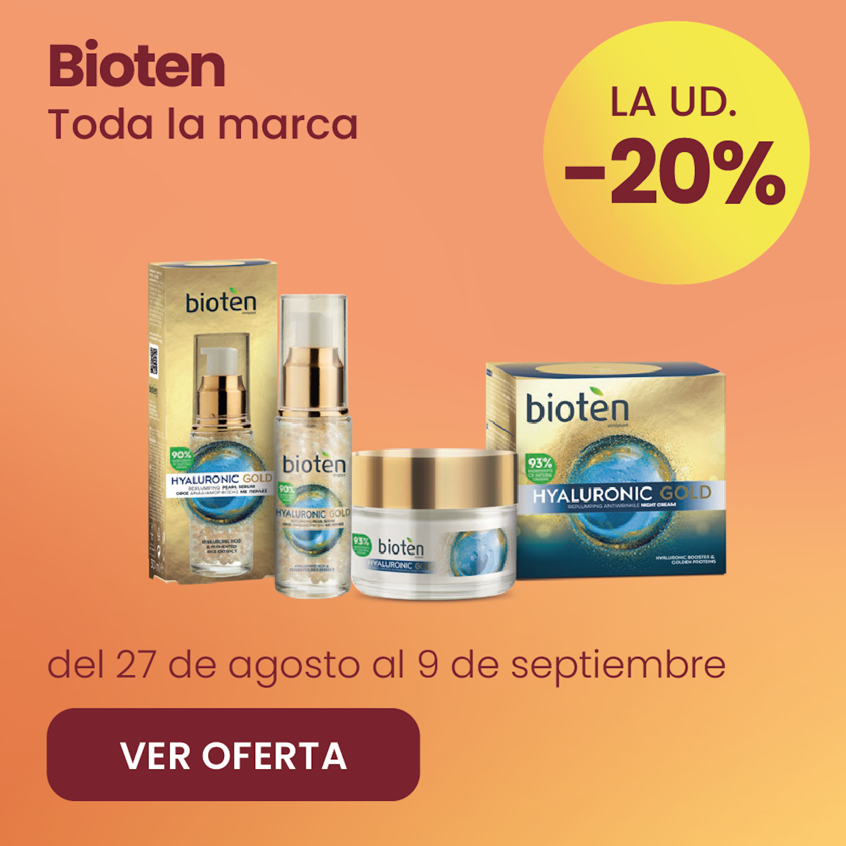 Bioten Toda La Marca 20% más barato
