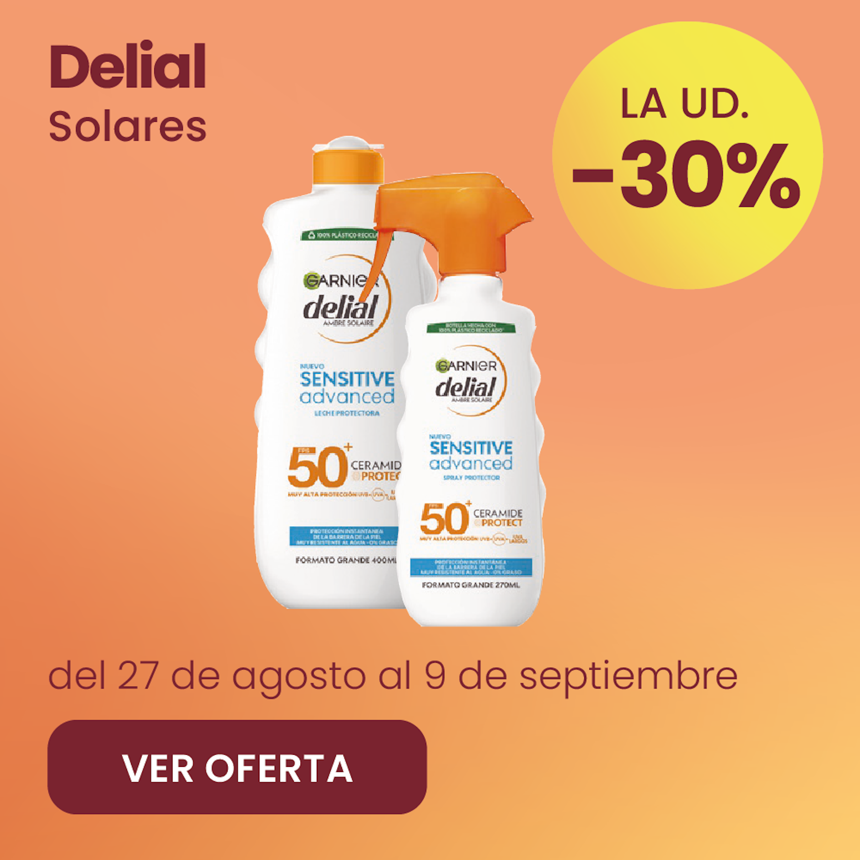 Delial Solares Toda La Marca 30% más barato