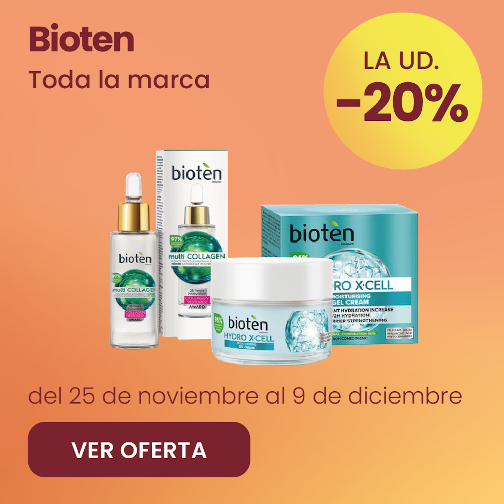 Biotén Toda La Marca 20% más barato