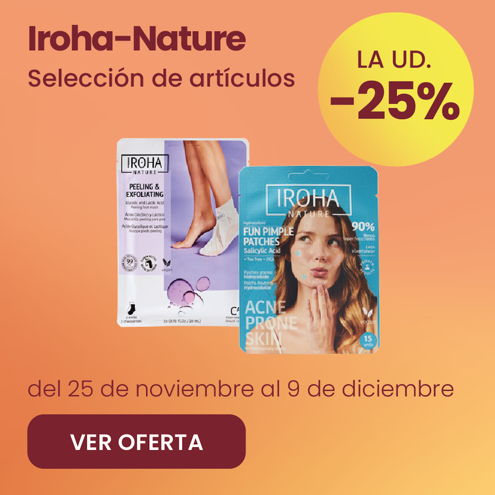 Iroha Nature Toda La Marca 25% más barato