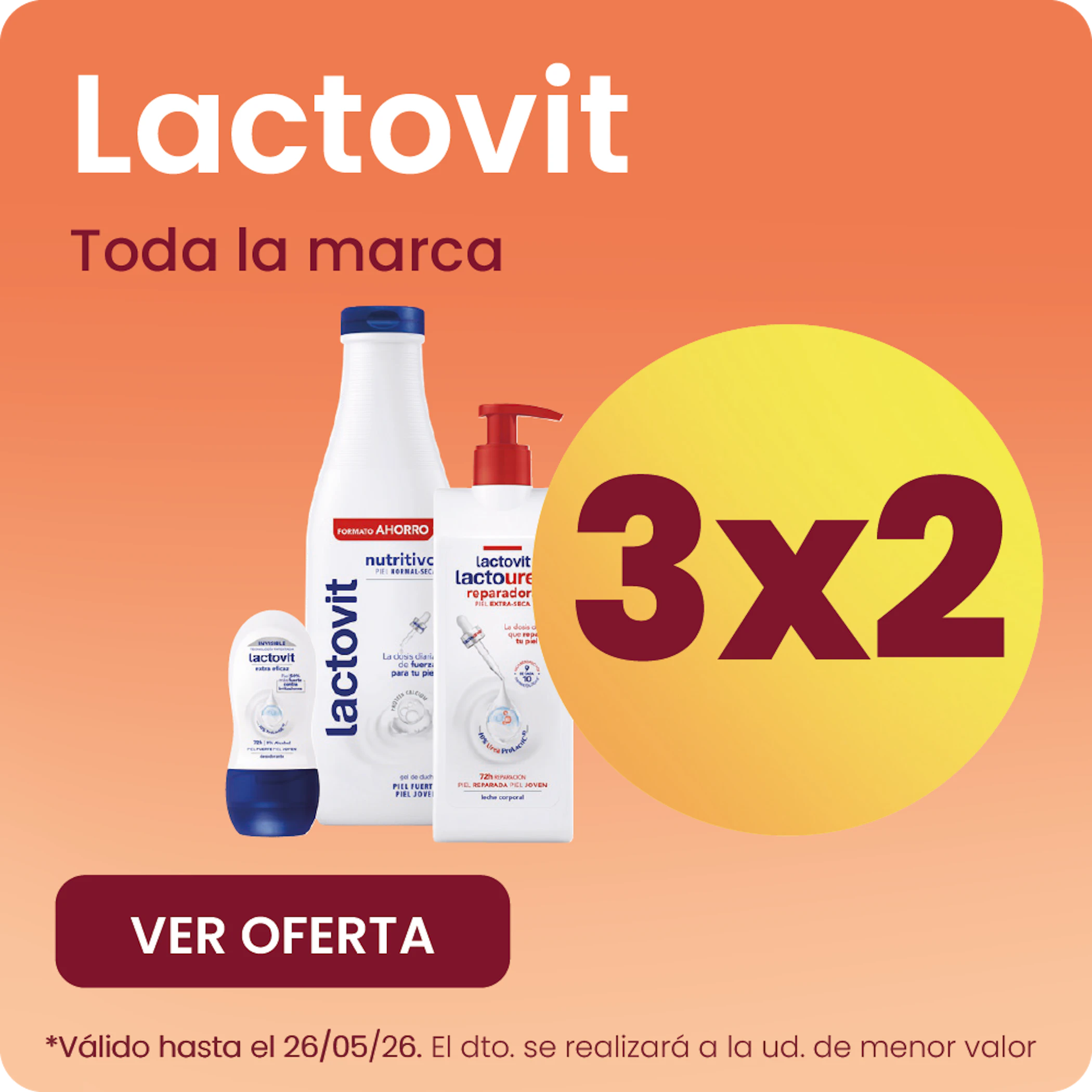 LACTOVIT TODA LA MARCA 3x2