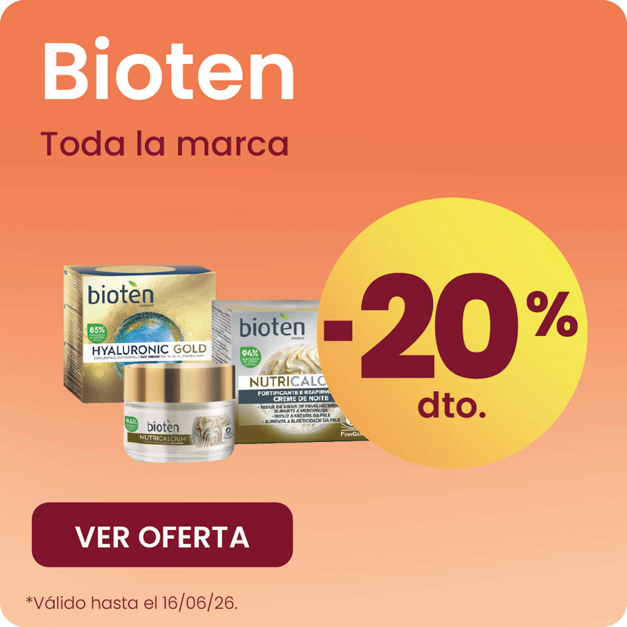 Bioten Toda La Marca 20% más barato