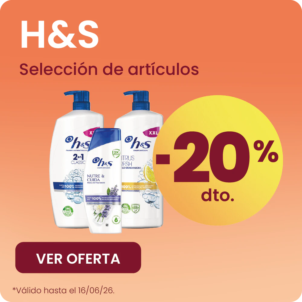 H&S Champôs 20% mais barato